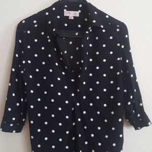 Philosophy Polka Dot Blouse